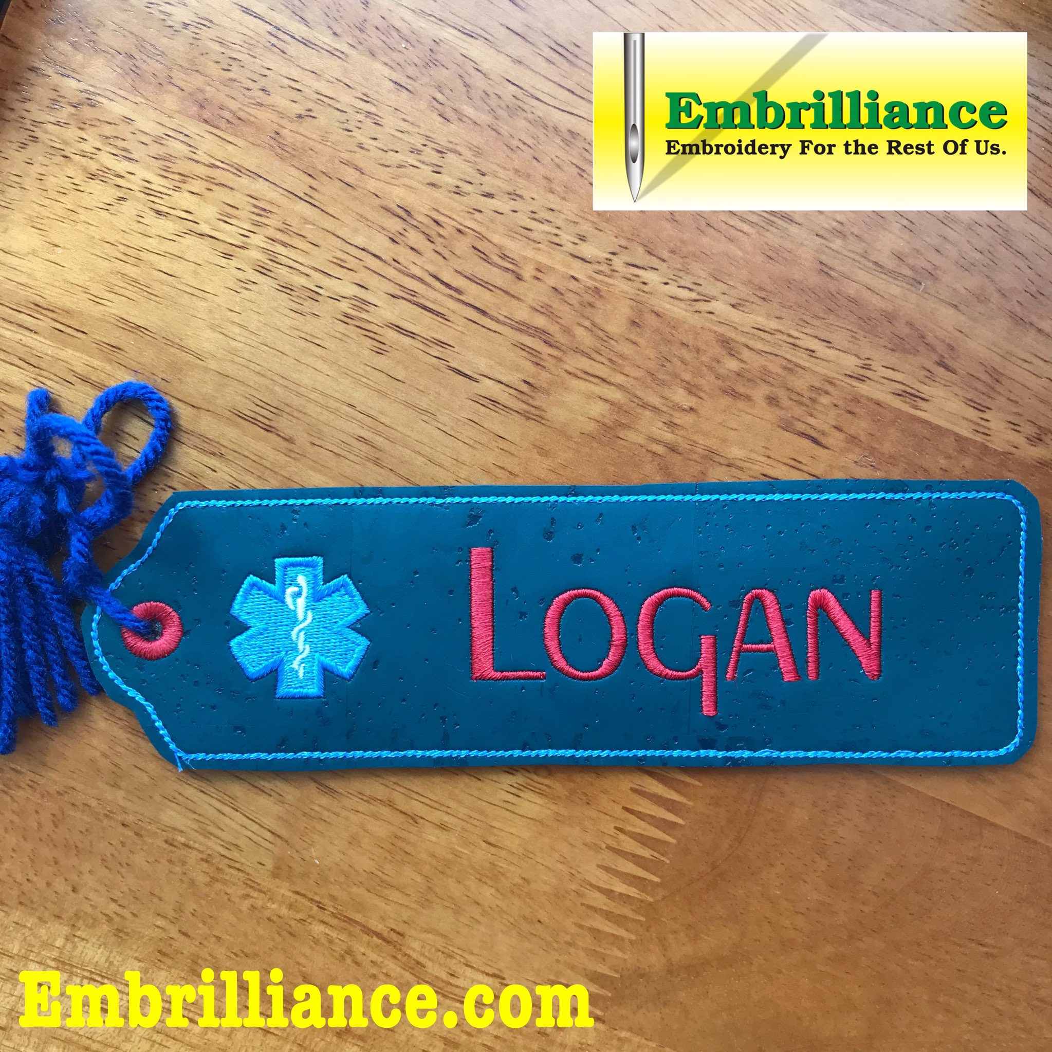 Stay Strong and Stitch On #4 – Medic Bookmark