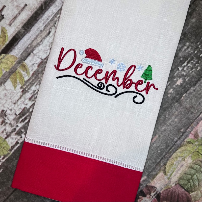 Decorated Guest Towel from All About Blanks
