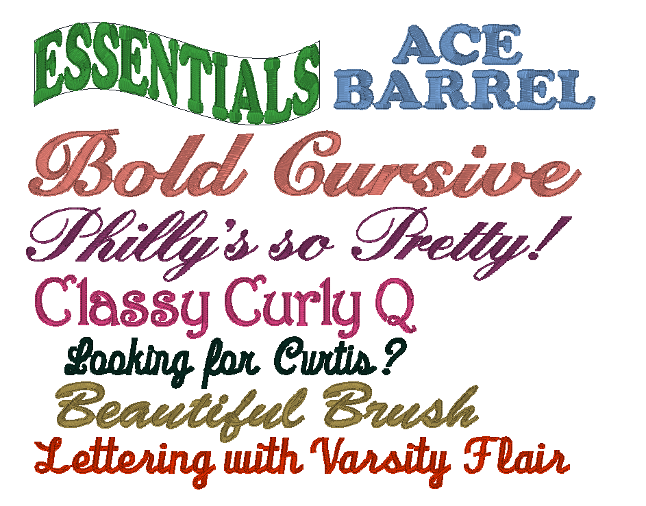 Essentials new fonts Dec 24
