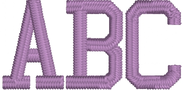 Full Block font from Embrilliance Font Collection 2