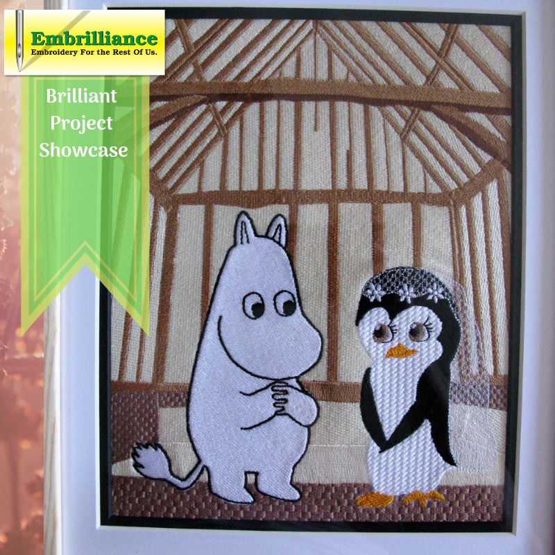 Wedding Day Commemorative Embroidery – a Brilliant Project!