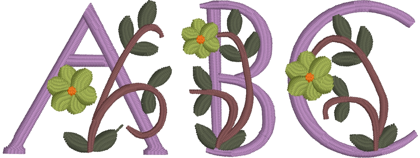 Lilith font from Embrilliance Font Collection 2