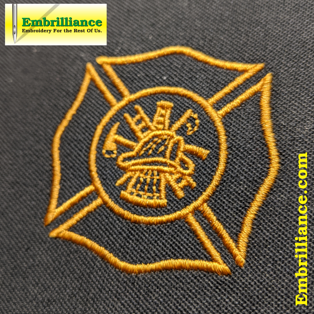 Stay Strong and Stitch On #5 – Firefighters’ Maltese Cross