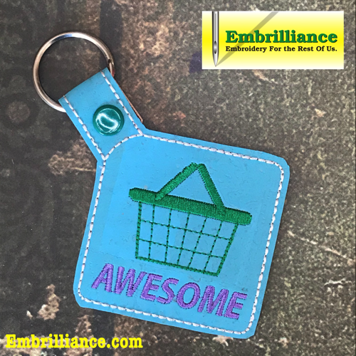 Stay Strong and Stitch On! #11 Store Worker Keyfob