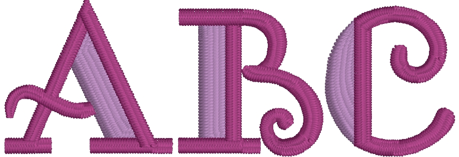 Studio font from Embrilliance Font Collection 2